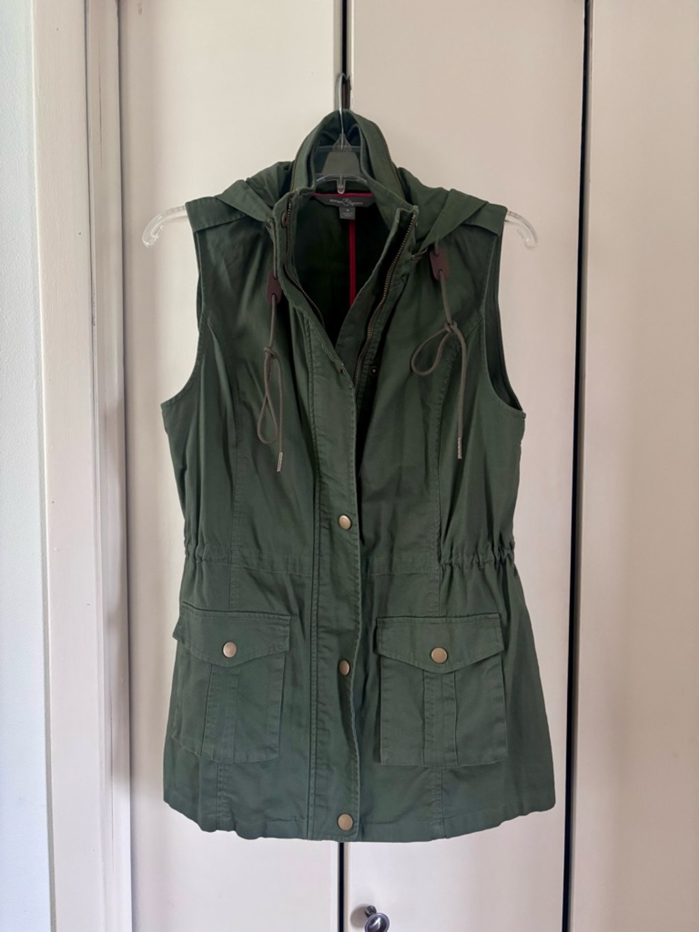 Market & Spruce Cargo Vest - Olive Green